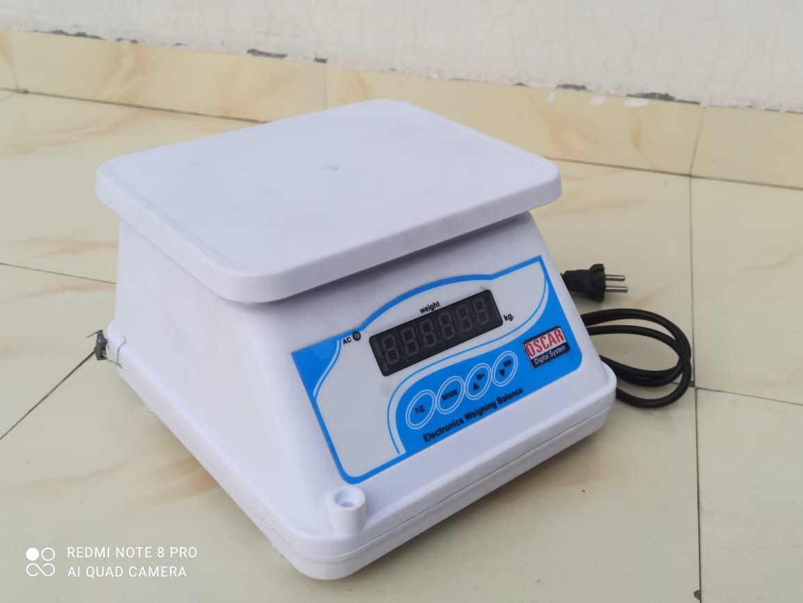 Platform Weighing Scale with Back Support